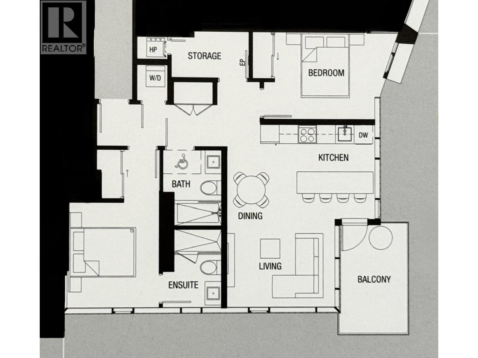 2008 1289 Hornby Street, Vancouver, British Columbia V6Z 0G7 - Photo 3 - R3158102