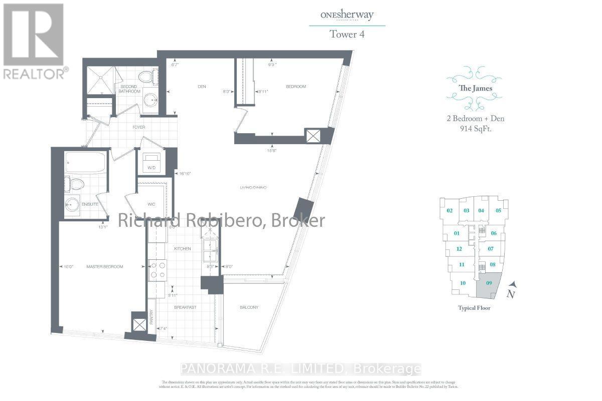 1809 - 205 Sherway Gardens Road, Toronto, Ontario  M9C 0A5 - Photo 23 - W13717320