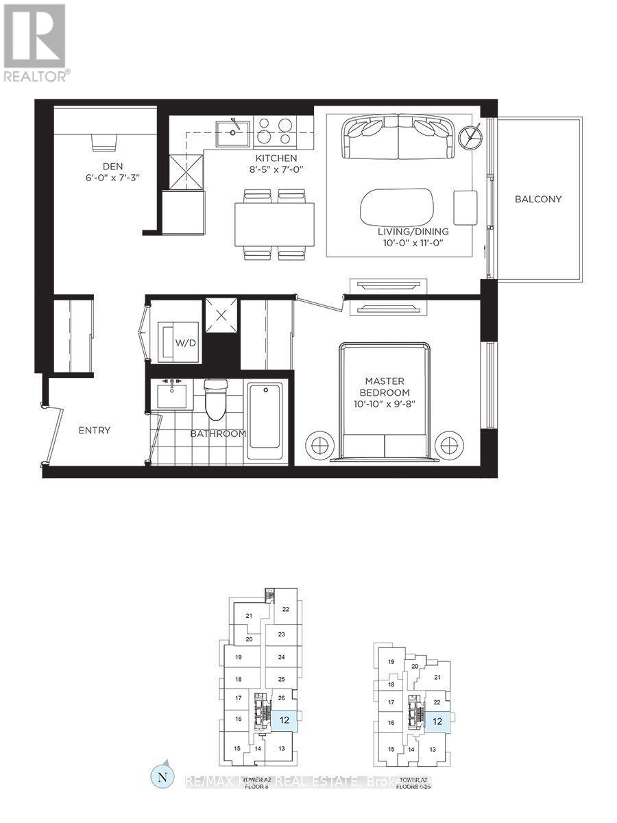 1712 - 4010 Eglinton Avenue W, Toronto, Ontario  M9A 0G5 - Photo 2 - W13717680