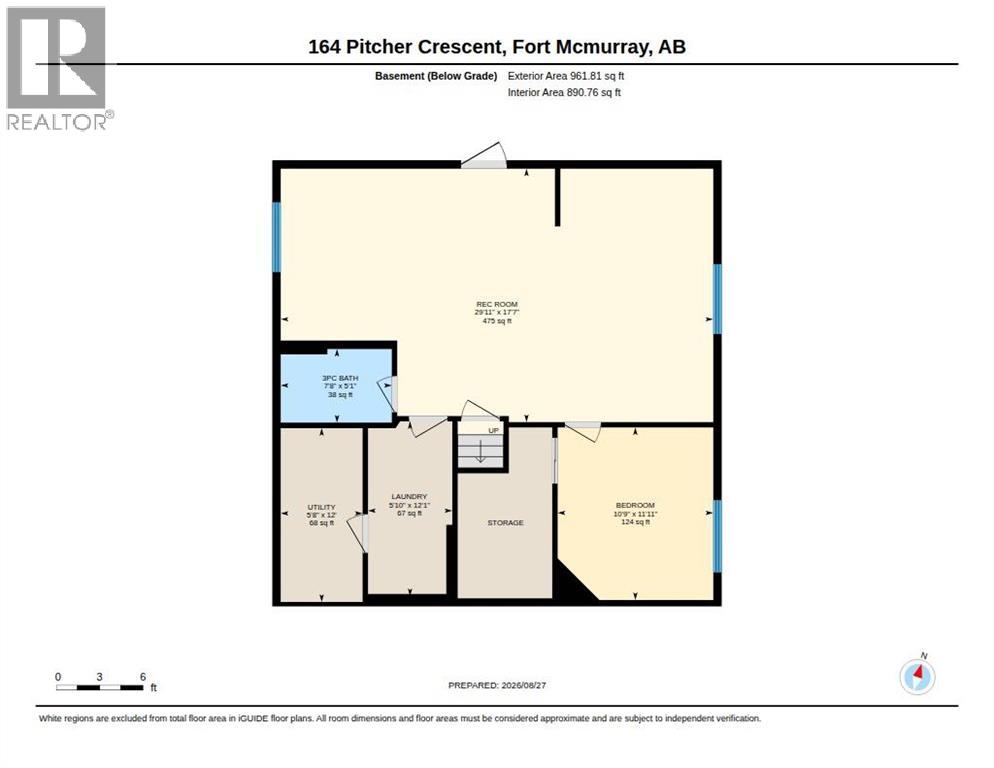164 Pitcher Crescent, Fort Mcmurray, Alberta  T9K 0G9 - Photo 45 - A2339272