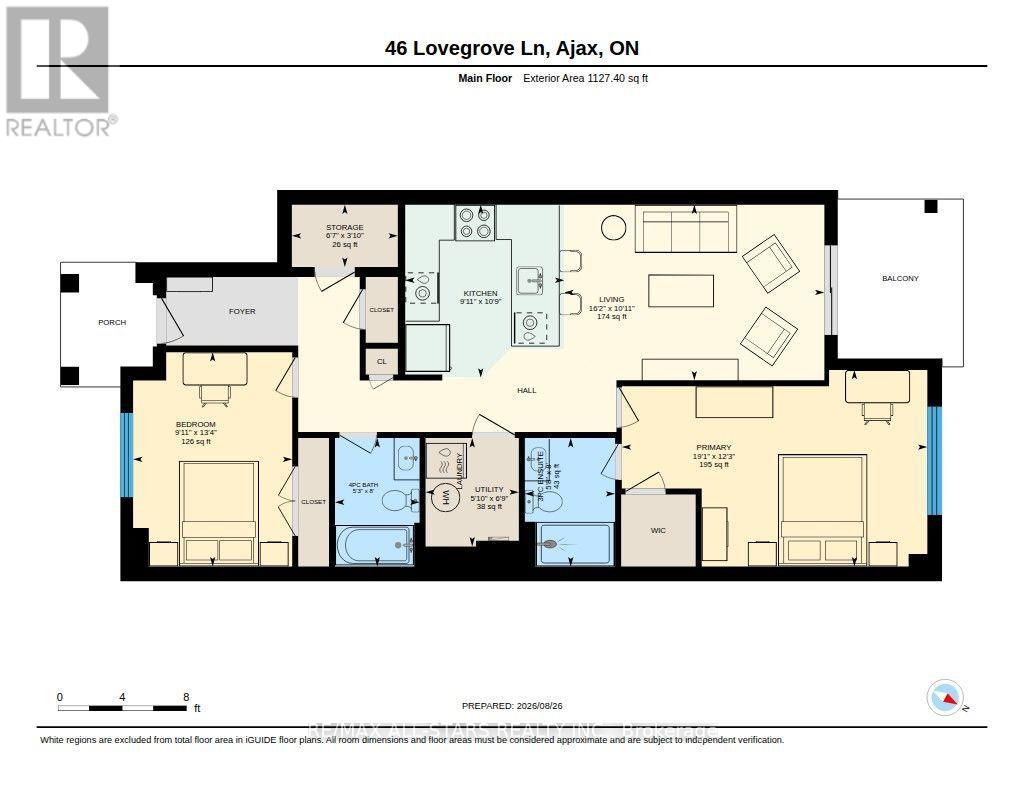 13 - 46 Lovegrove Lane, Ajax, Ontario  L1S 0E7 - Photo 41 - E13720602
