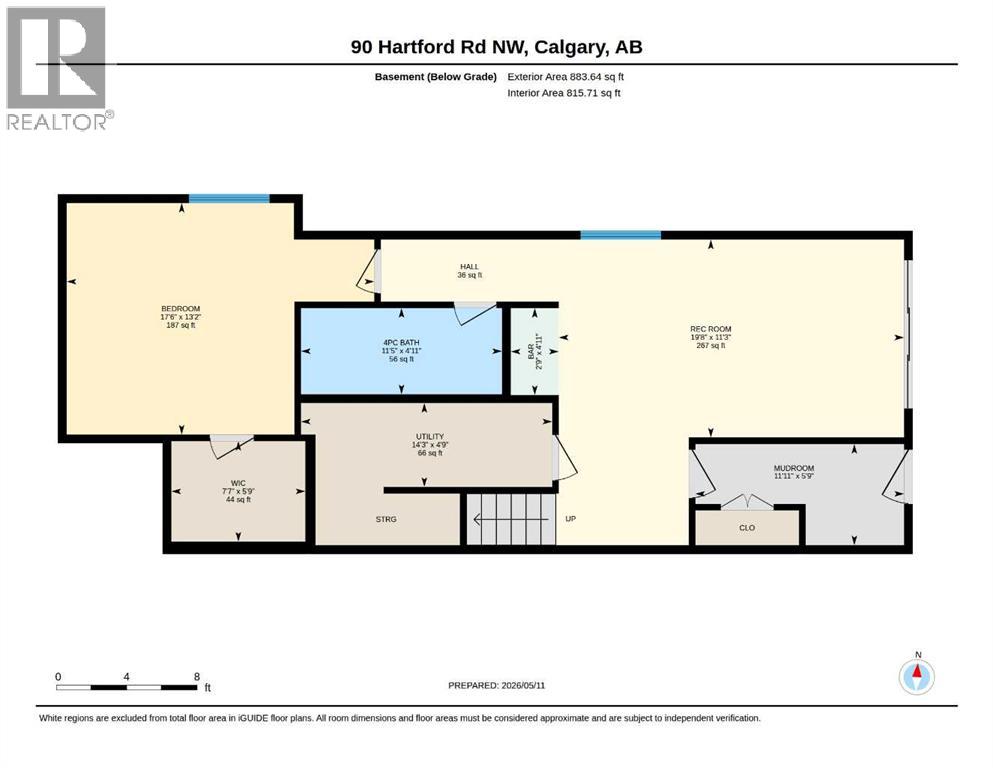 90 Hartford Road NW, Calgary, Alberta  T2K 2A5 - Photo 43 - A2326267