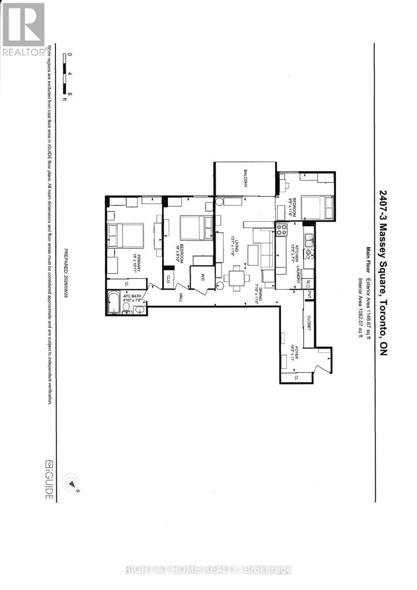 2407 - 3 Massey Square, Toronto, Ontario  M4C 5L5 - Photo 30 - E13704834