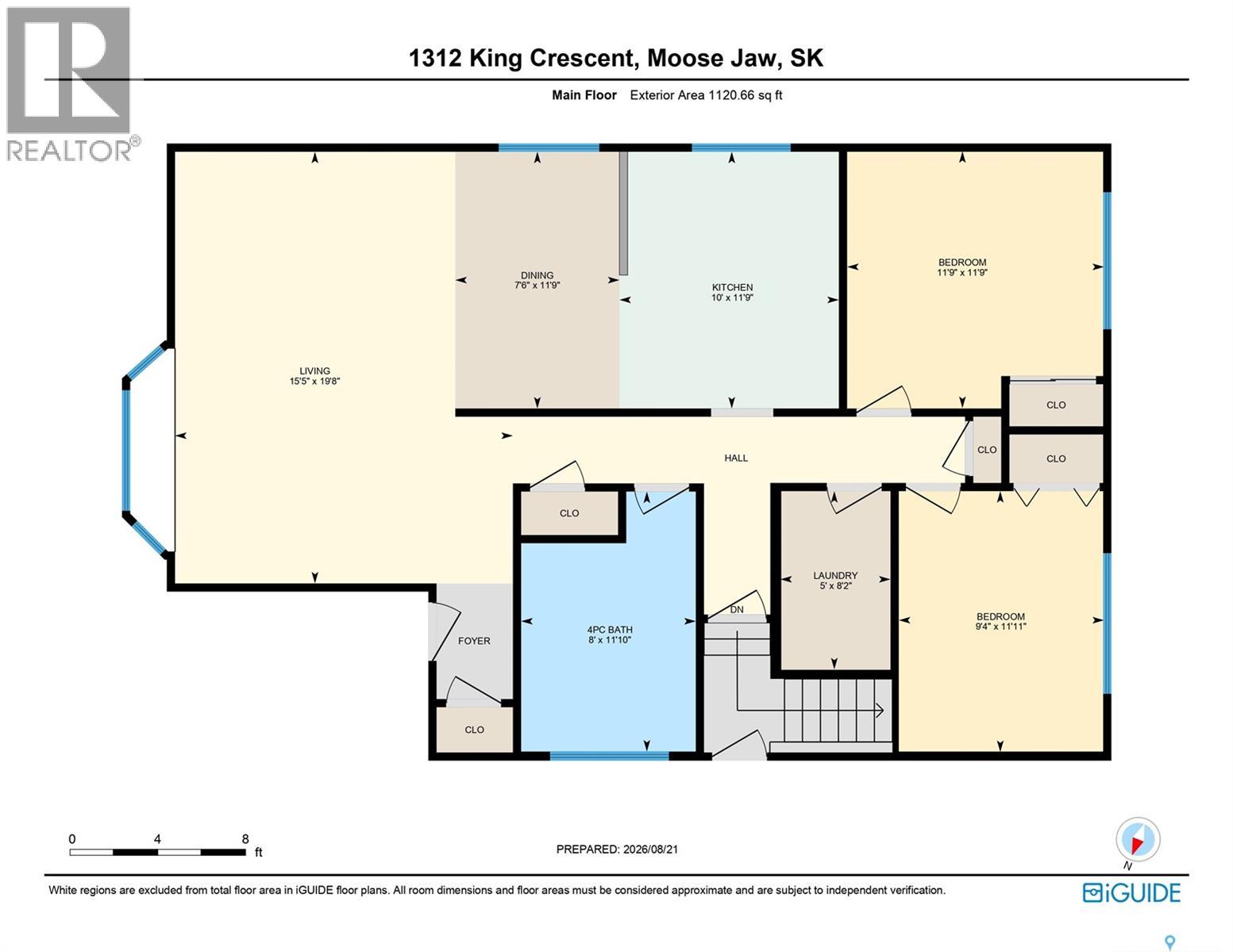 1312 King Crescent, Moose Jaw, Saskatchewan  S6H 3G2 - Photo 2 - SK046792