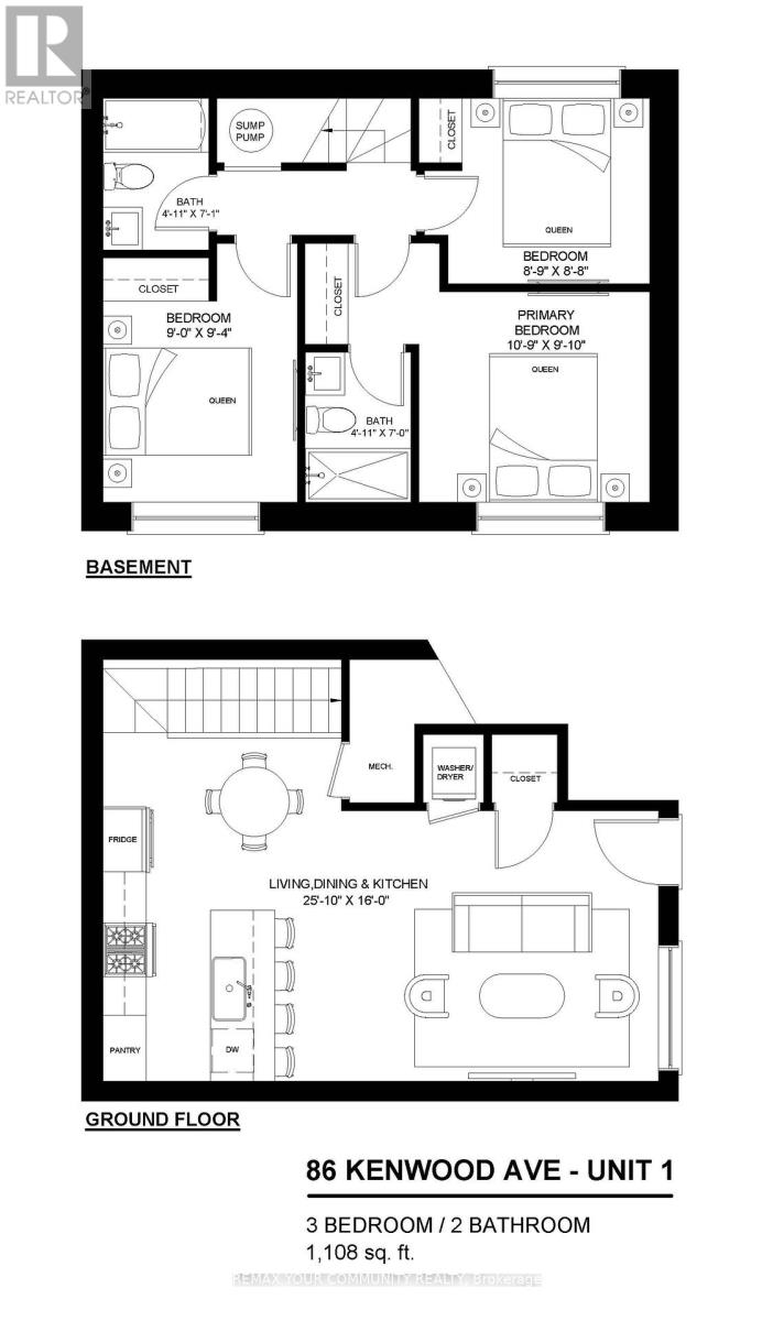 1 - 86 Kenwood Avenue, Toronto, Ontario  M6C 2S2 - Photo 42 - C13722702