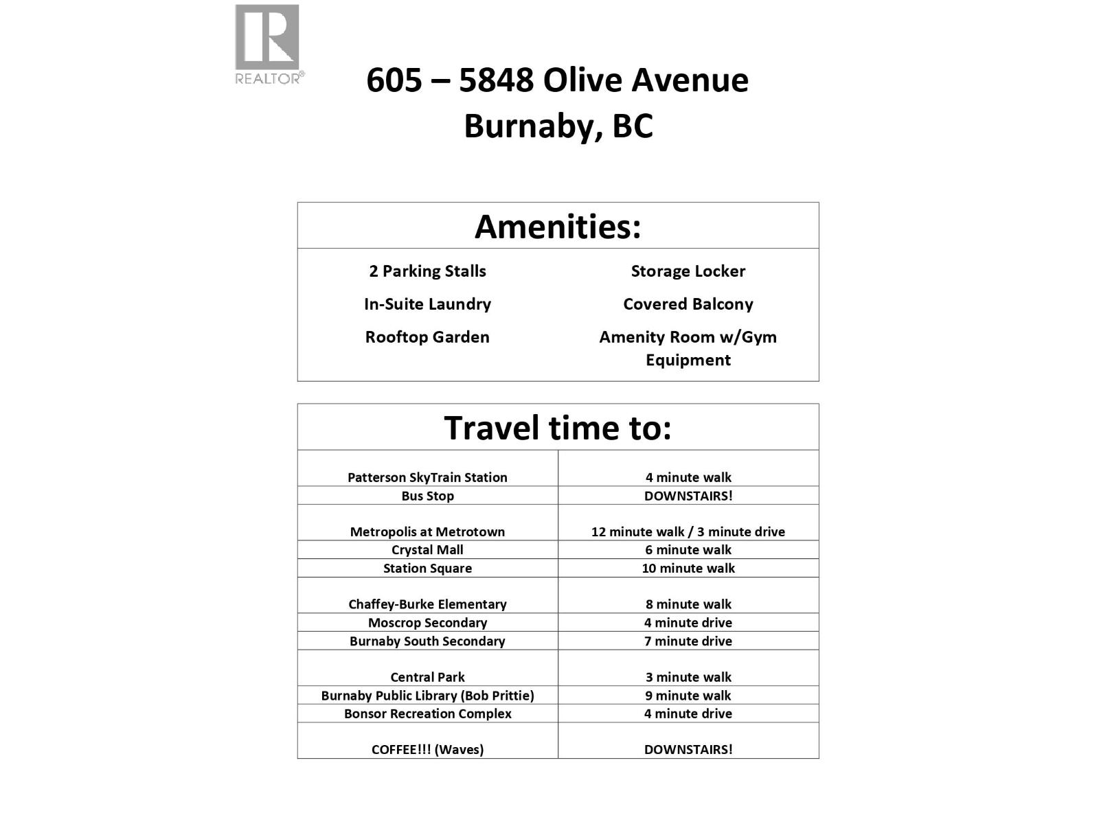 605 5848 Olive Avenue, Burnaby, British Columbia  V5H 4V6 - Photo 20 - R3159103