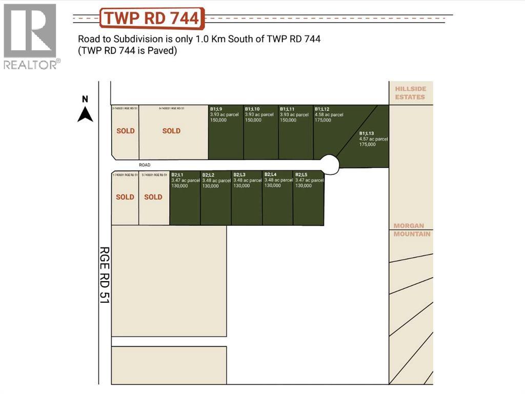 B2, L 1 Pt: Sw-24-74-5-W Rge Rd 51, Rural Grande Prairie No. 1, Alberta T0H 3C0 - Photo 1 - A2291459