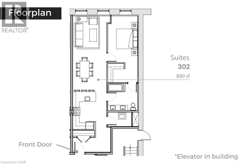 15 Main Street Unit# 302, Cambridge, Ontario  N1R 7G9 - Photo 9 - 40854147