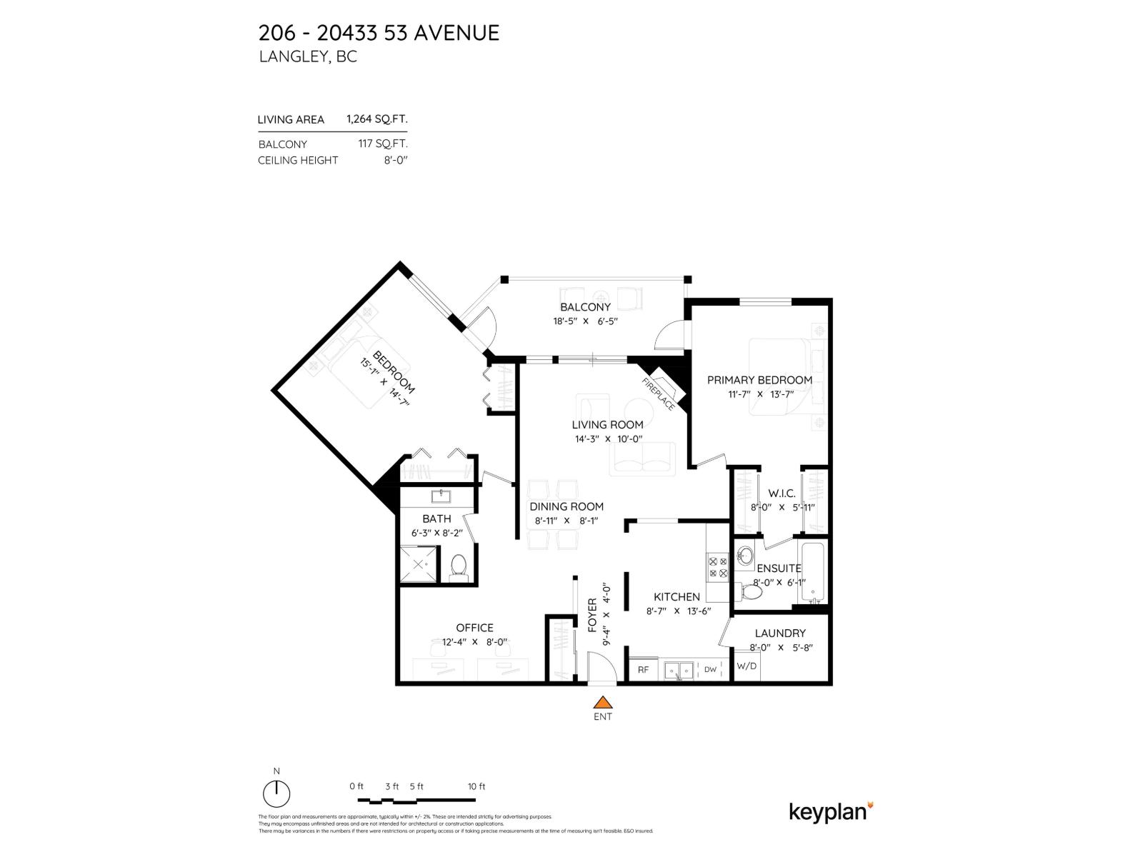206 20433 53 Avenue, Langley, British Columbia V3A 7A6 - Photo 35 - R3157477