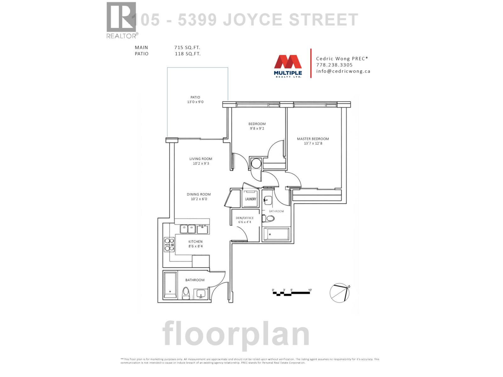 105 5399 Joyce Street, Vancouver, British Columbia  V5R 4H3 - Photo 3 - R3159445