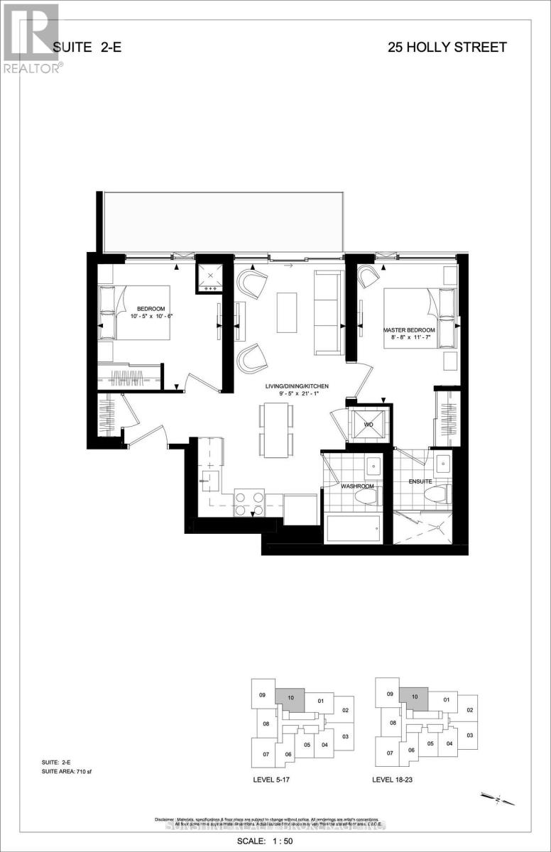 910 - 25 Holly Street, Toronto, Ontario  M4S 0E3 - Photo 2 - C13725206