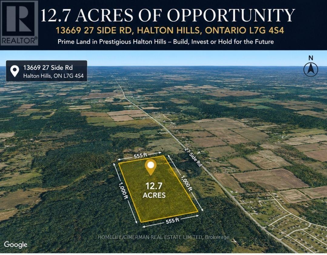 13669 27 SIDE ROAD, Halton Hills, Ontario