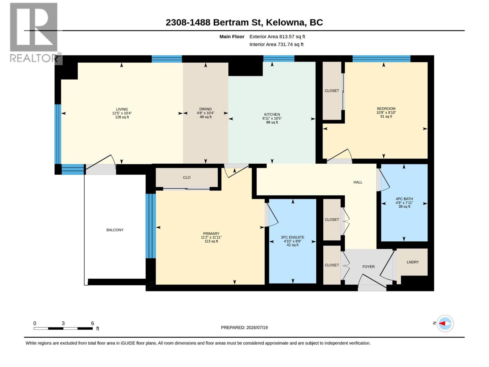 1488 Bertram Street Unit# 2308, Kelowna, British Columbia  V1Y 0M6 - Photo 35 - 10394443