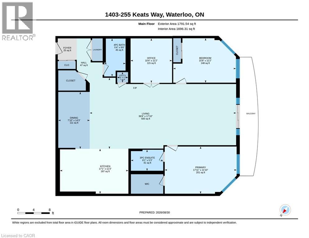 255 Keats Way Unit# 1403, Waterloo, Ontario  N2L 6N6 - Photo 33 - 40857971