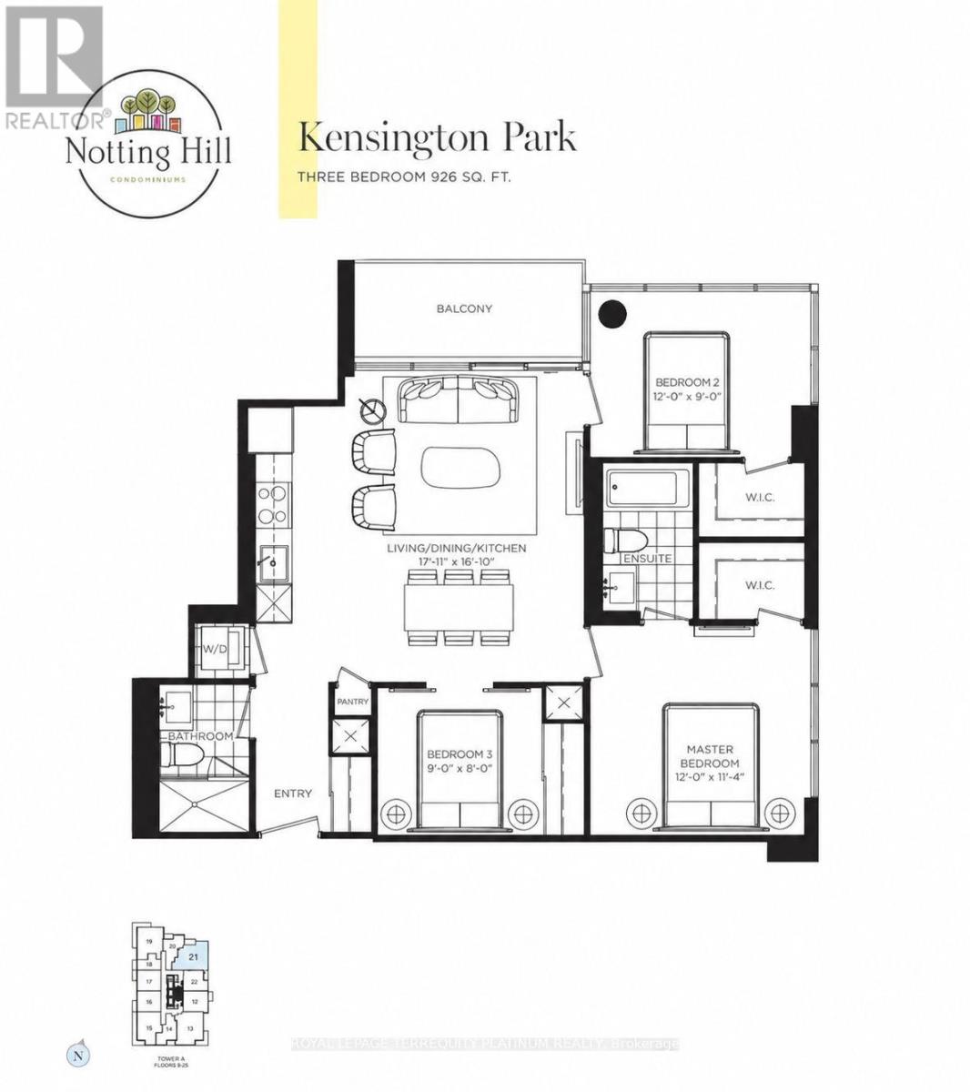 1721 - 4010 Eglinton Avenue W, Toronto, Ontario  M9A 0G5 - Photo 4 - W13726188