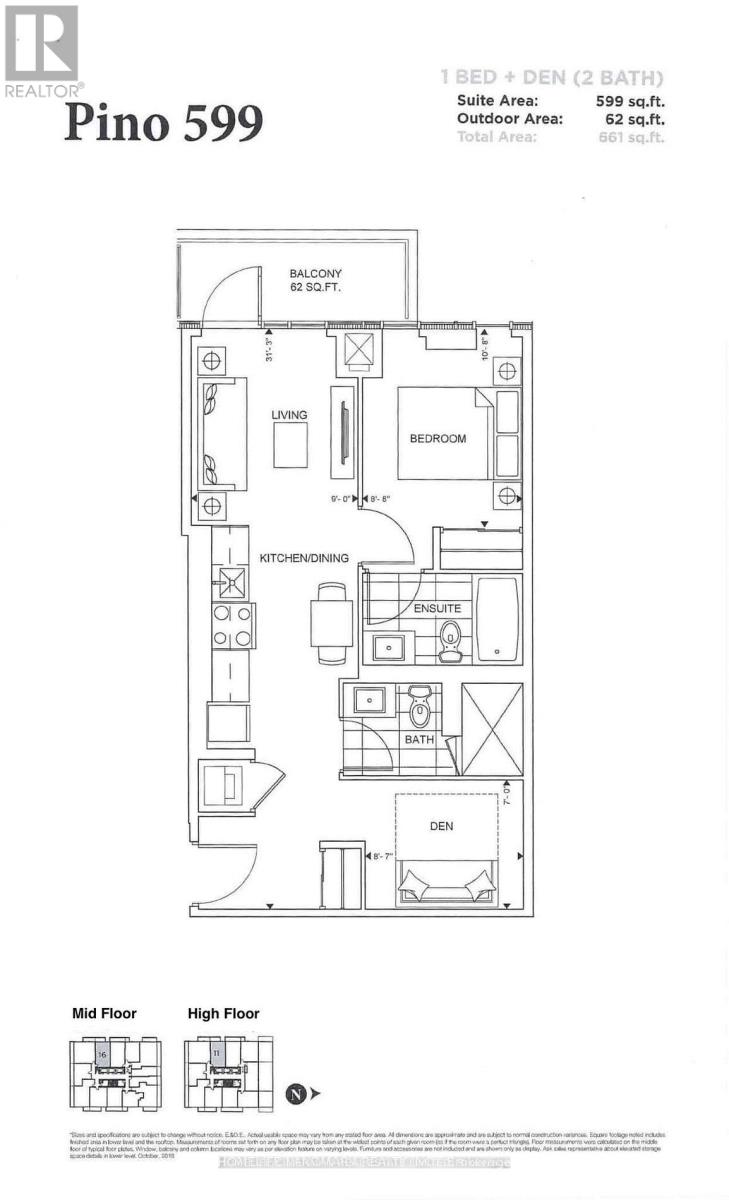 1816 - 188 Fairview Mall Drive, Toronto, Ontario  M2J 0H7 - Photo 27 - C13726364