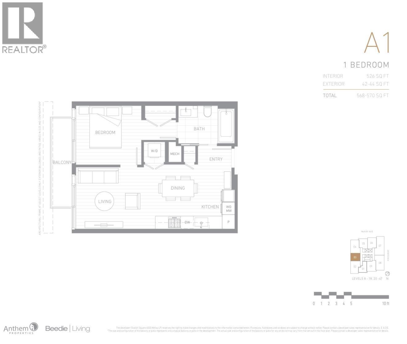 503 6000 Mckay Avenue, Burnaby, British Columbia  V5H 0K2 - Photo 5 - R3155690