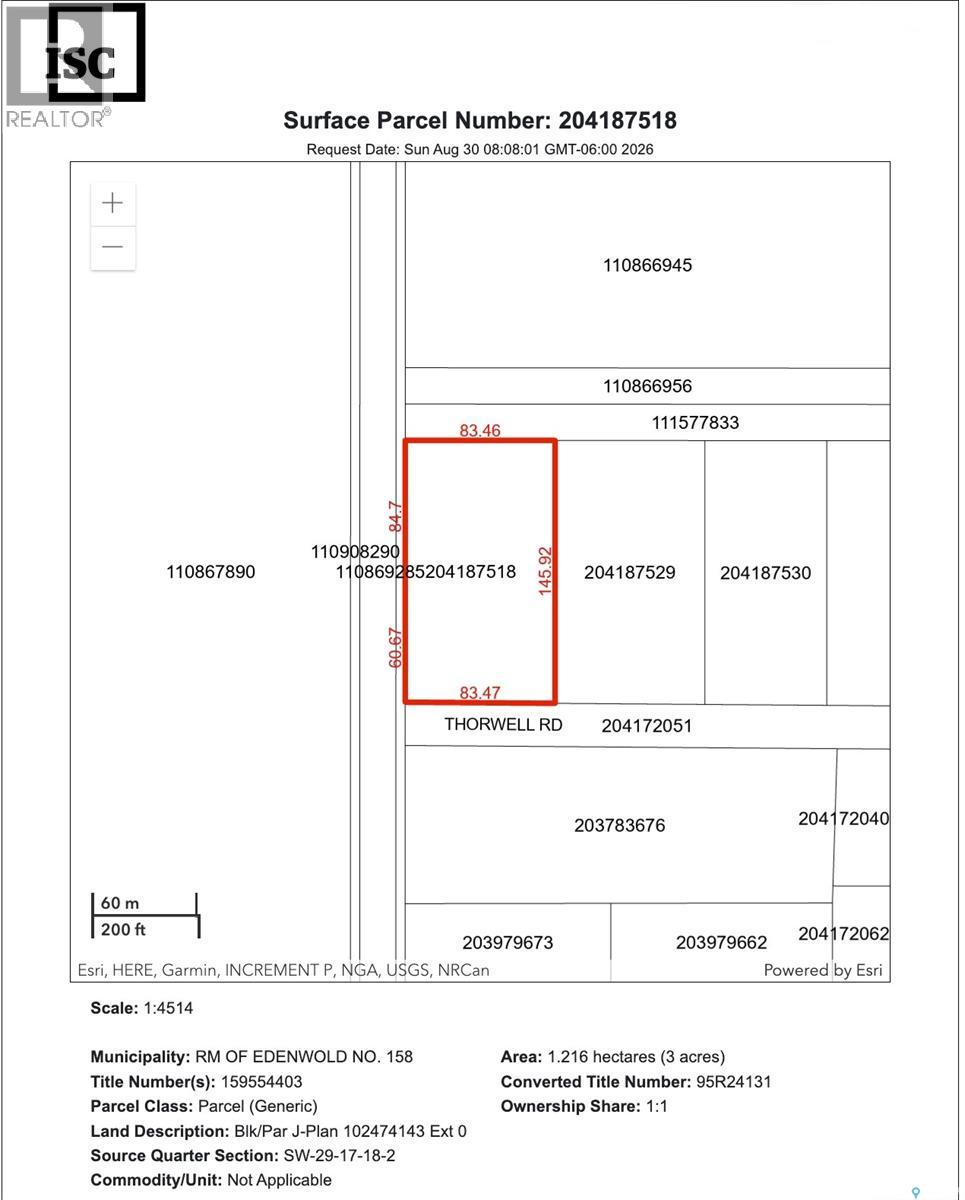 Thorwell Land, Edenwold Rm No.158, Saskatchewan  S0G 3Z0 - Photo 10 - SK047011