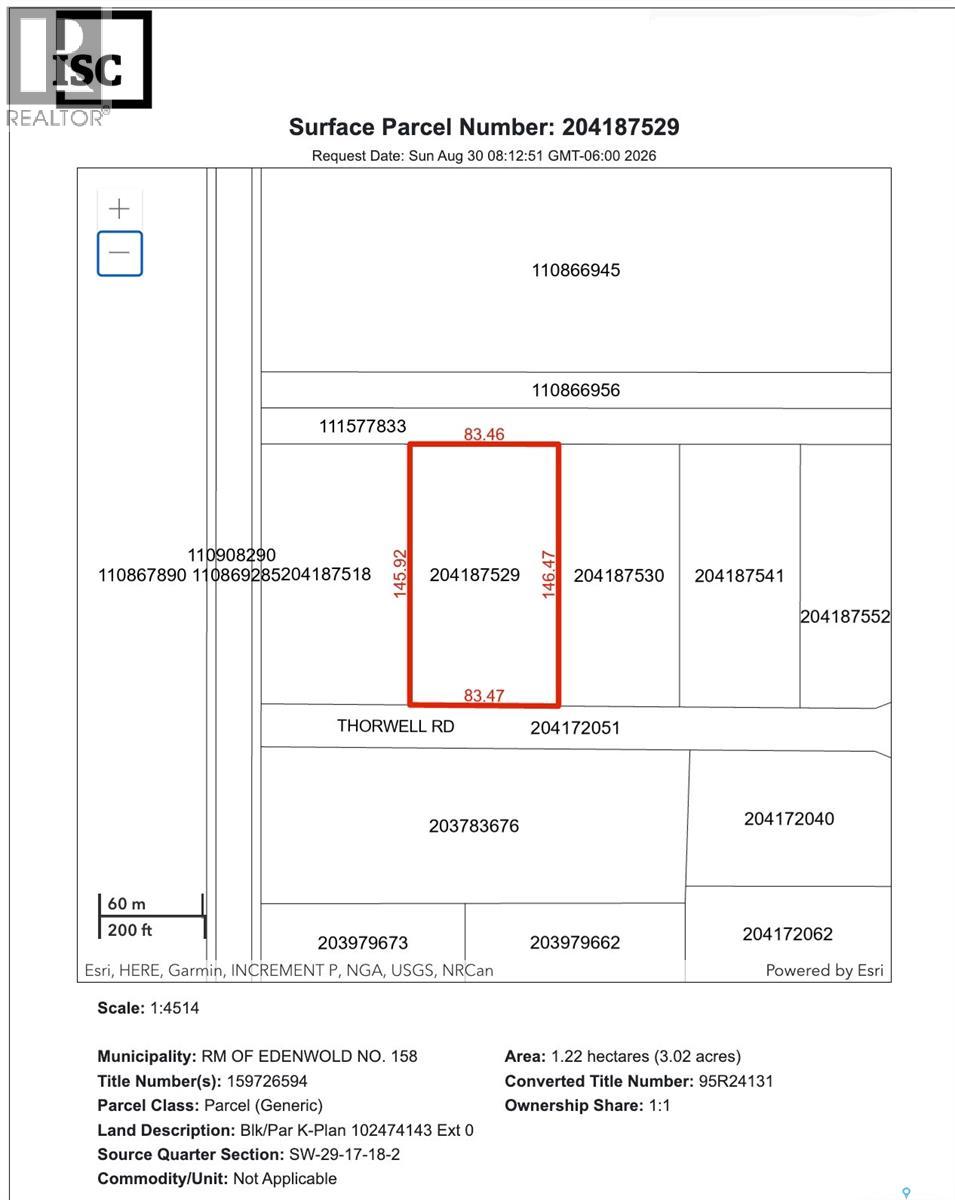 Thorwell Land, Edenwold Rm No.158, Saskatchewan  S0G 3Z0 - Photo 10 - SK047012