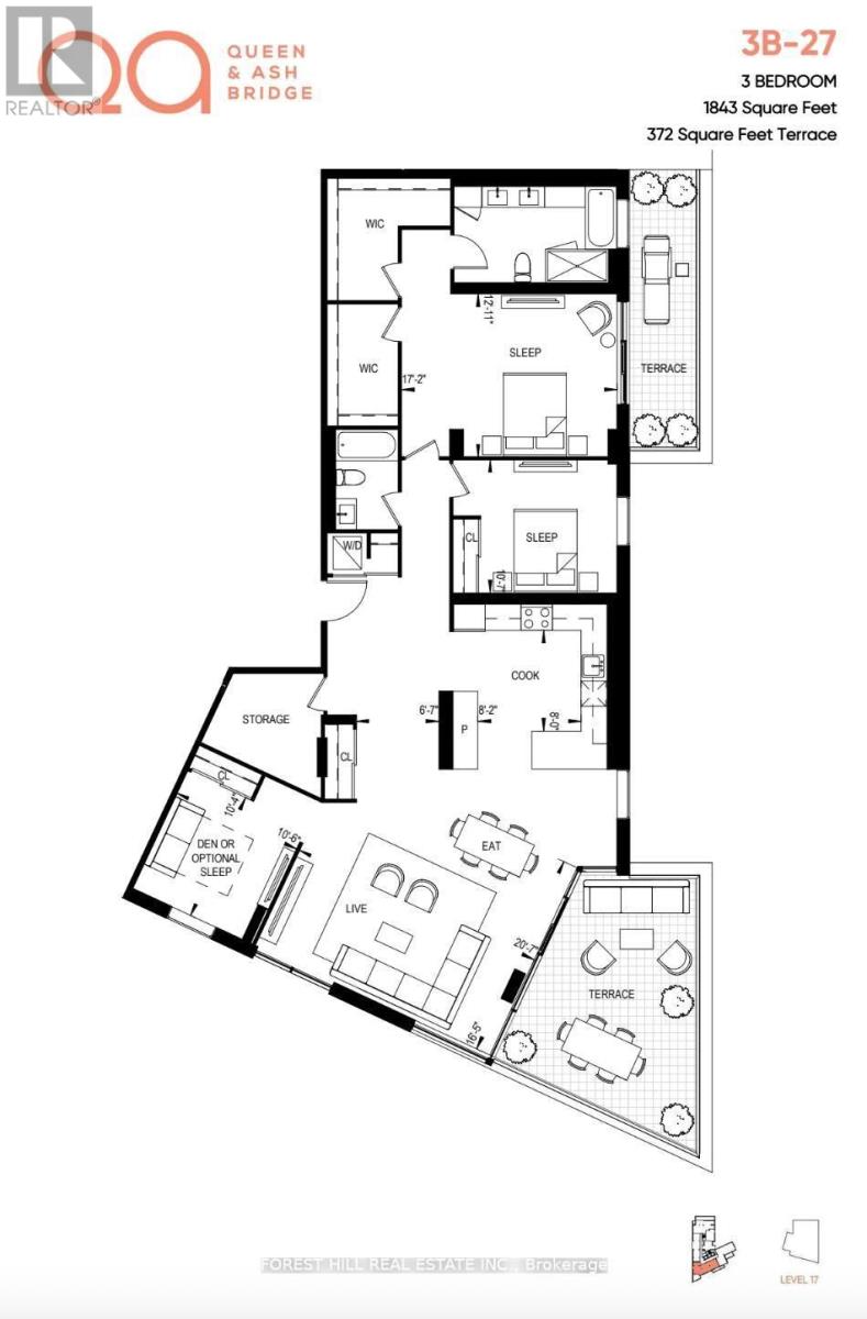 Ph 1702 - 1050 Eastern Avenue, Toronto, Ontario  M4L 0B7 - Photo 31 - E13727604