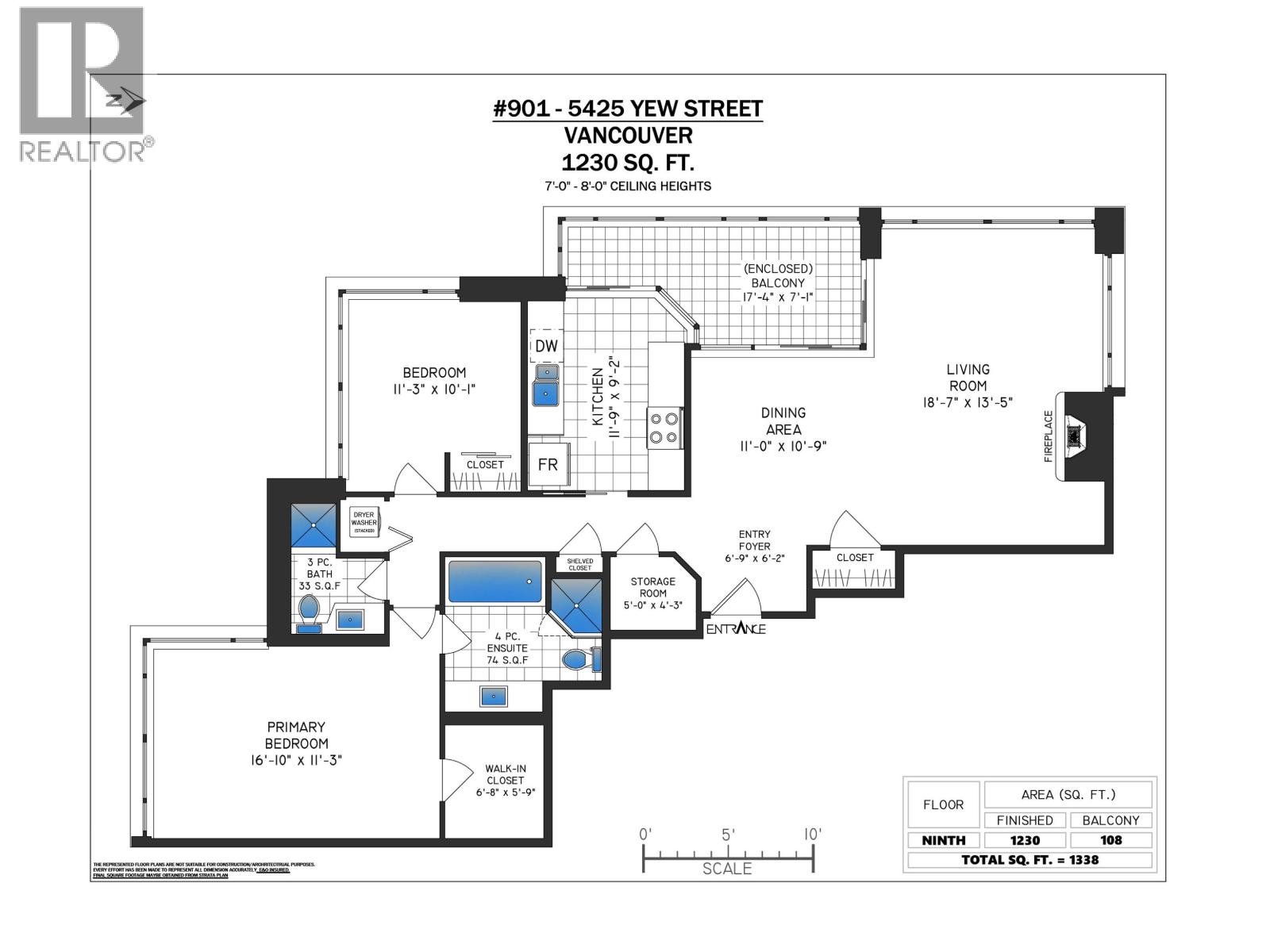 901 5425 Yew Street, Vancouver, British Columbia  V6M 3X7 - Photo 31 - R3159904