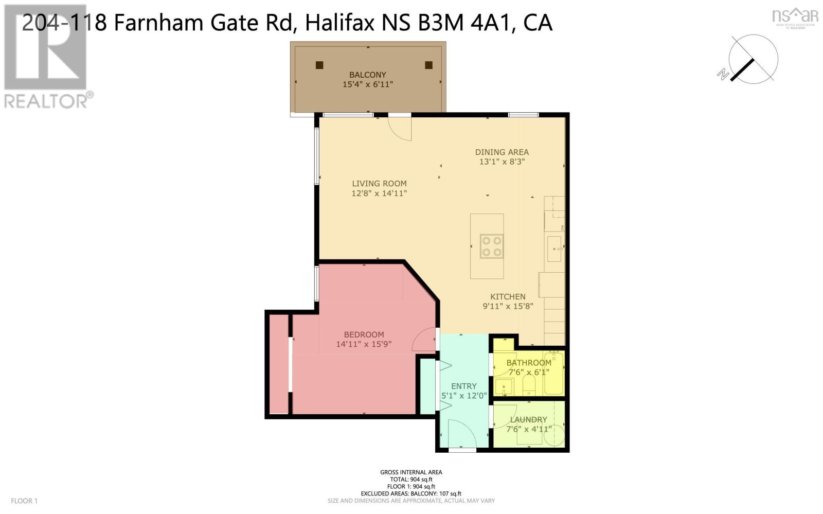 204 118 Farnham Gate Road, Halifax, Nova Scotia  B3M 4A1 - Photo 34 - 202622005