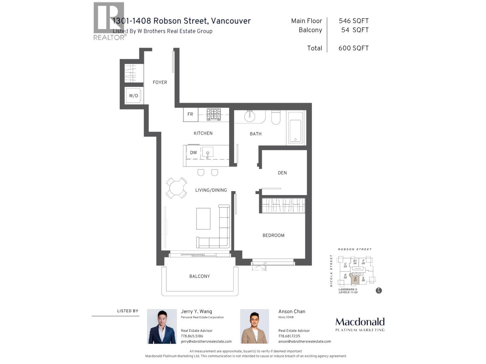 1301 1408 Robson Street, Vancouver, British Columbia  V6G 1B9 - Photo 32 - R3160040