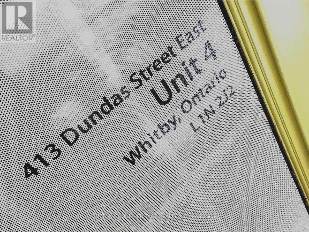 4-413 DUNDAS STREET E, Whitby, Ontario