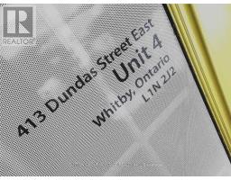 4-413 DUNDAS STREET E, Whitby, Ontario