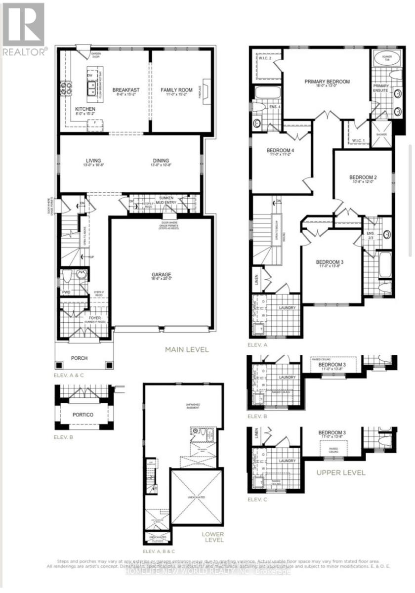 Upper 2 Floors - 10 Ken Davie Gate, Georgina, Ontario  L4P 0J5 - Photo 4 - N13732282