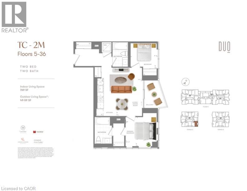 25 Wellington Street S Unit# 812, Kitchener, Ontario  N2G 0G5 - Photo 6 - 40858684