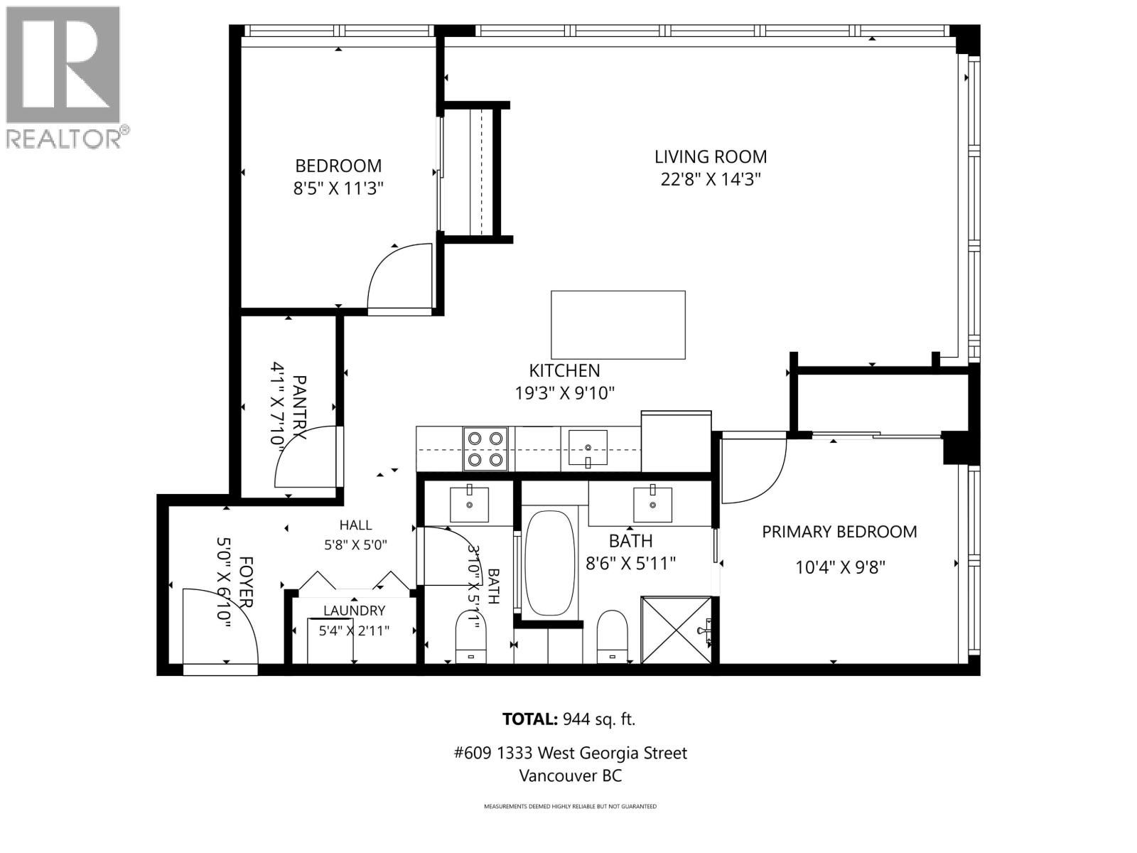 609 1333 West Georgia Street, Vancouver, British Columbia  V6E 4V3 - Photo 18 - R3160442