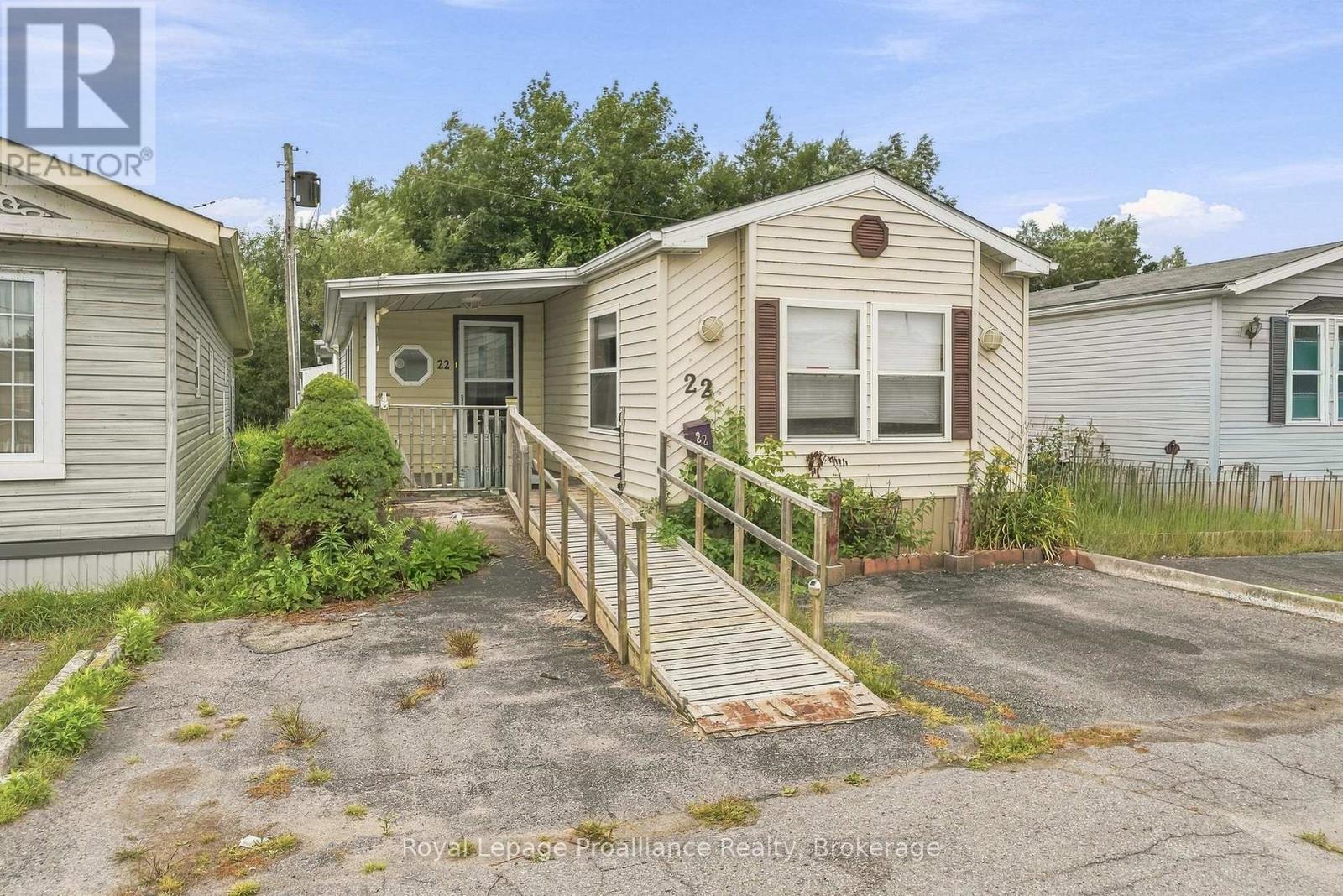22 - 311 DUNDAS ST E REAR STREET, Quinte West, Ontario