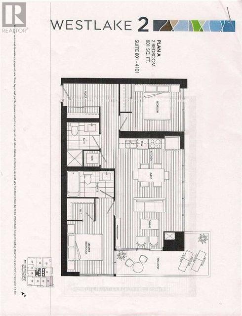 1001 - 2200 Lakeshore Boulevard W, Toronto, Ontario  M8V 1A4 - Photo 27 - W13733706