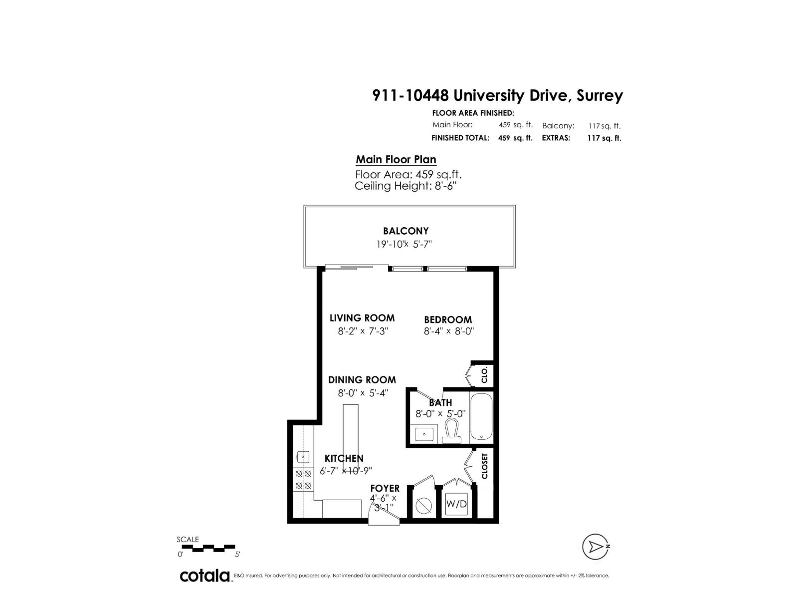 911 10448 University Drive, Surrey, British Columbia  V3T 0S7 - Photo 40 - R3160639