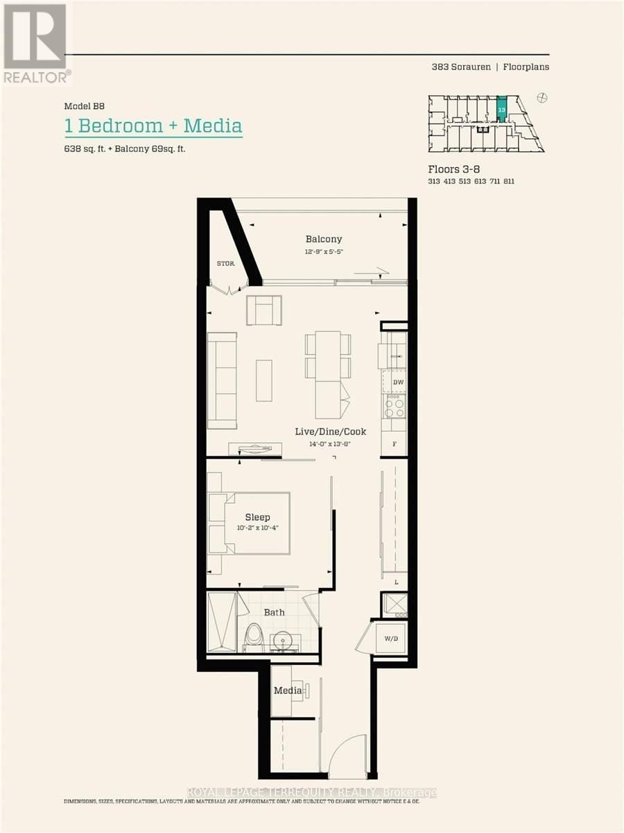 413 - 383 Sorauren Avenue, Toronto, Ontario  M6R 0A4 - Photo 28 - W13596684