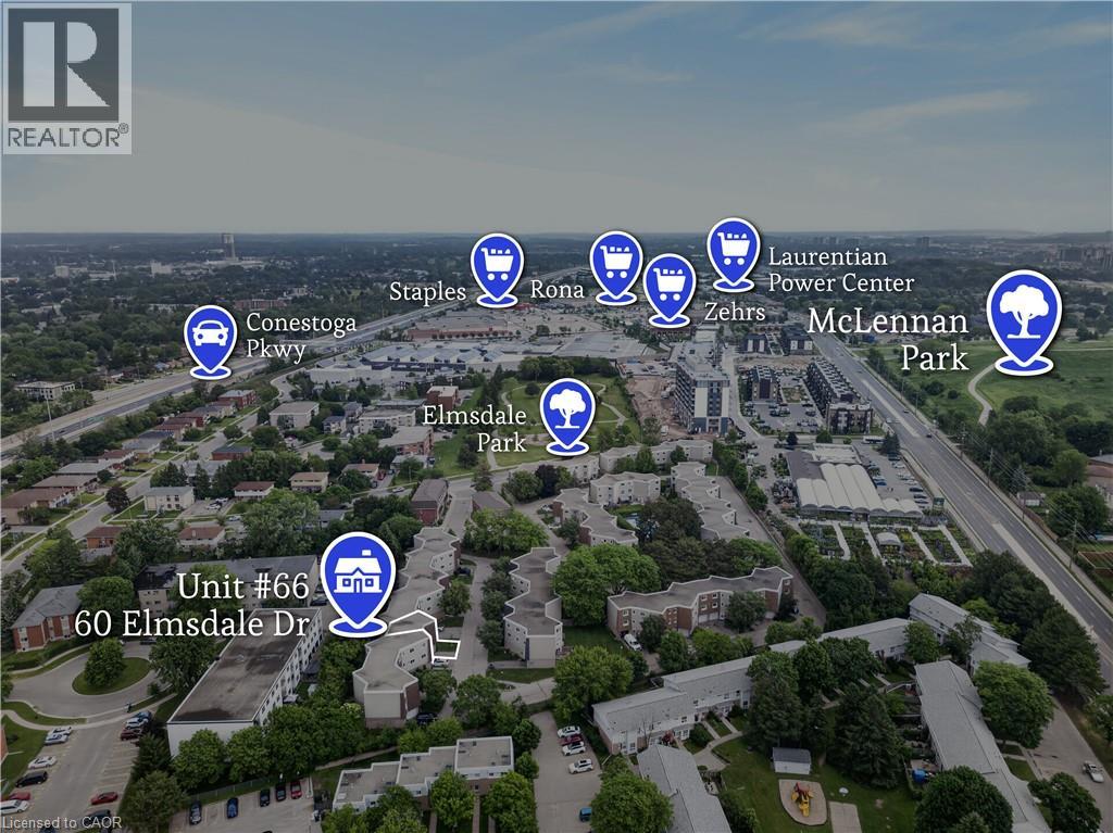 60 Elmsdale Drive Unit# 66, Kitchener, Ontario  N2E 2G4 - Photo 6 - 40859645