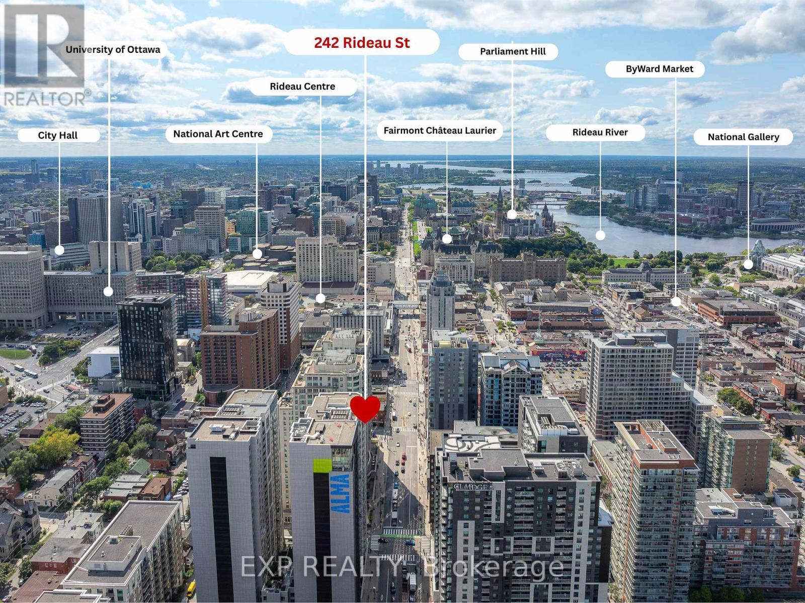 1906 - 242 Rideau Street, Ottawa, Ontario K1N 0B7 - Photo 2 - X13736854