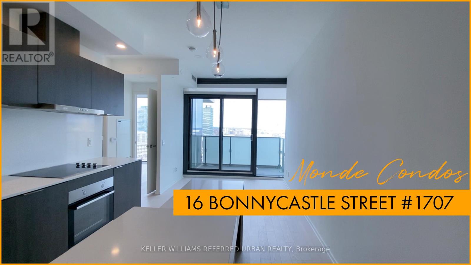 1707 - 16 Bonnycastle Street, Toronto, Ontario  M5A 0C9 - Photo 1 - C13737354
