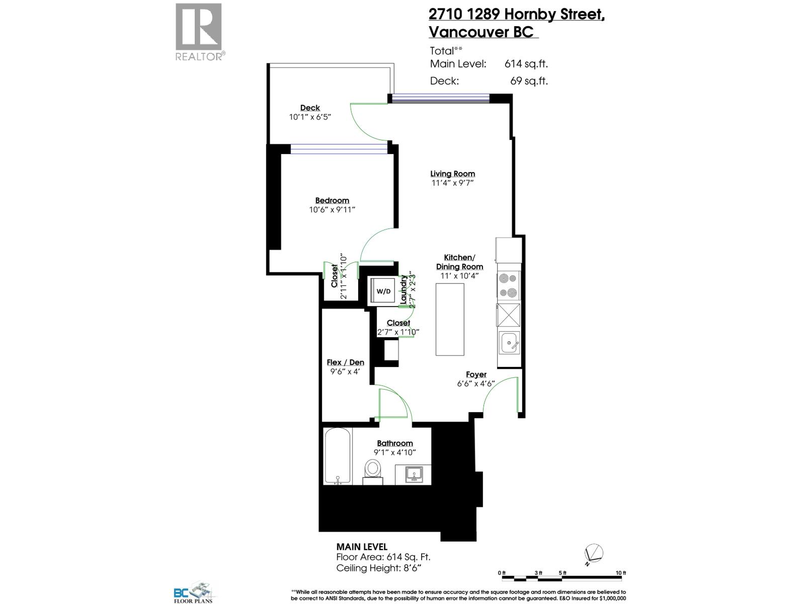 2710 1289 Hornby Street, Vancouver, British Columbia  V6Z 0G7 - Photo 31 - R3160985