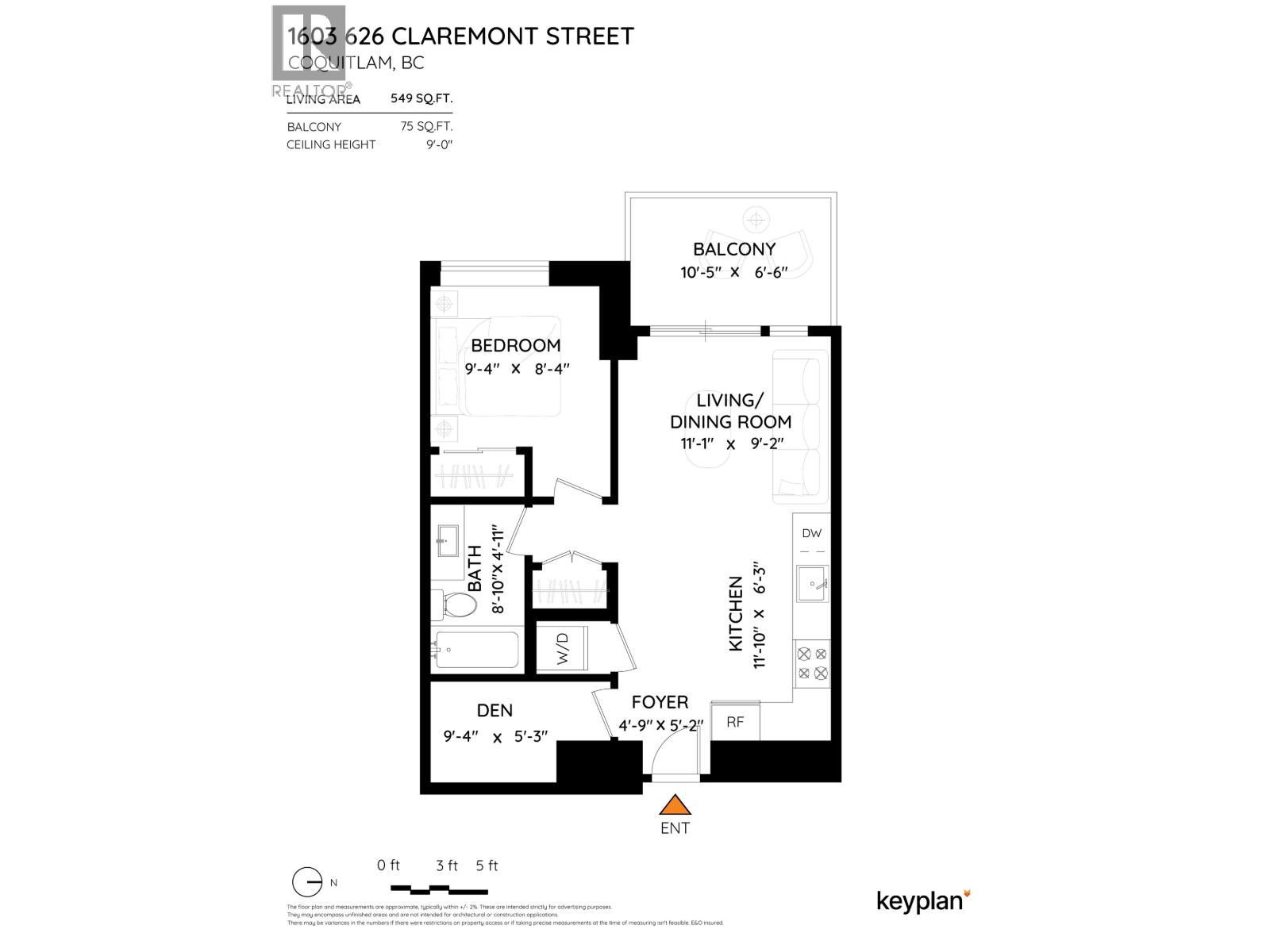 1603 626 Claremont Street, Coquitlam, British Columbia  V3J 0T1 - Photo 40 - R3161091