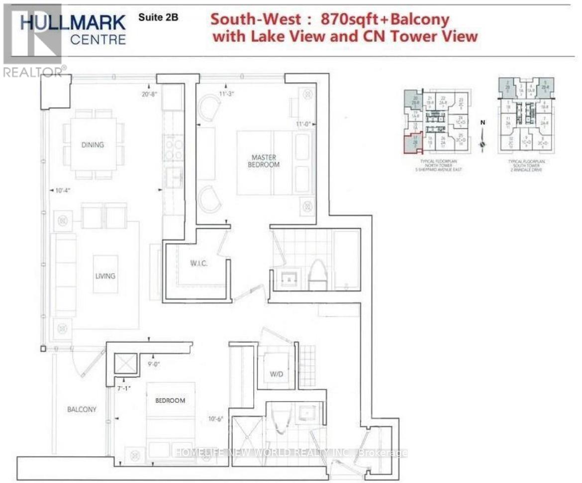 3317 - 5 Sheppard Avenue E, Toronto, Ontario  M2N 0G4 - Photo 11 - C13739210