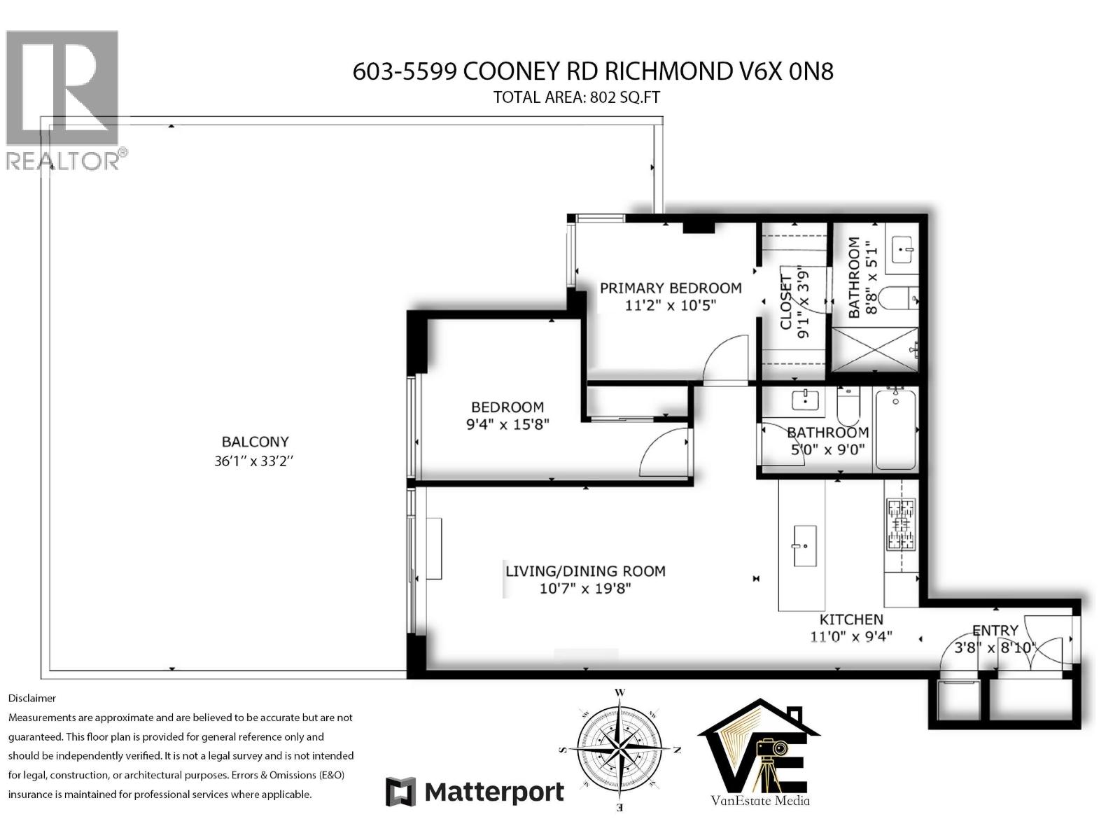 603 5599 COONEY ROAD, Richmond, British Columbia