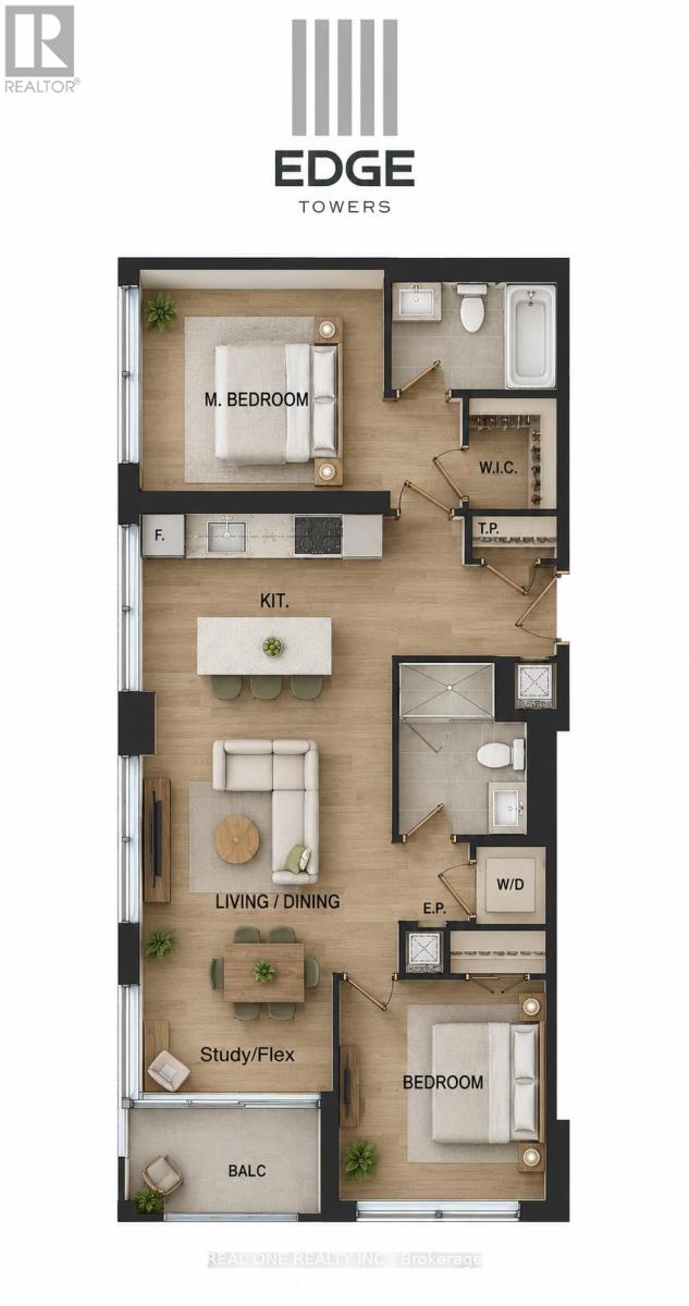 3008 - 36 Elm Drive W, Mississauga, Ontario  L5B 0N3 - Photo 6 - W13739606