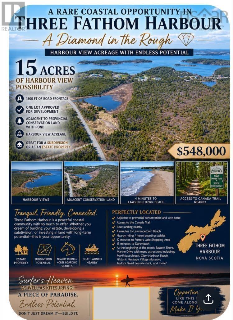 B2 Three Fathom Harbour Road, Three Fathom Harbour, Nova Scotia