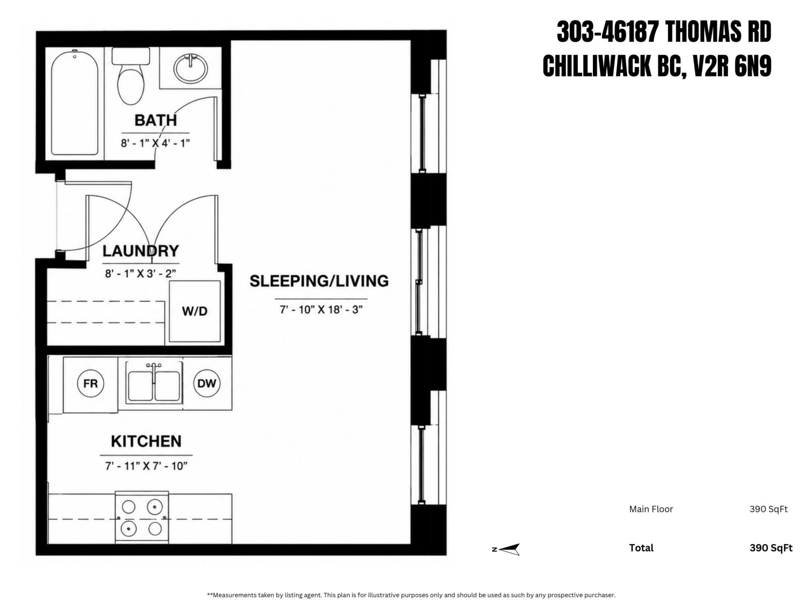 303 46187 Thomas Road, Sardis South, Chilliwack, British Columbia  V2R 6N9 - Photo 5 - R3161263