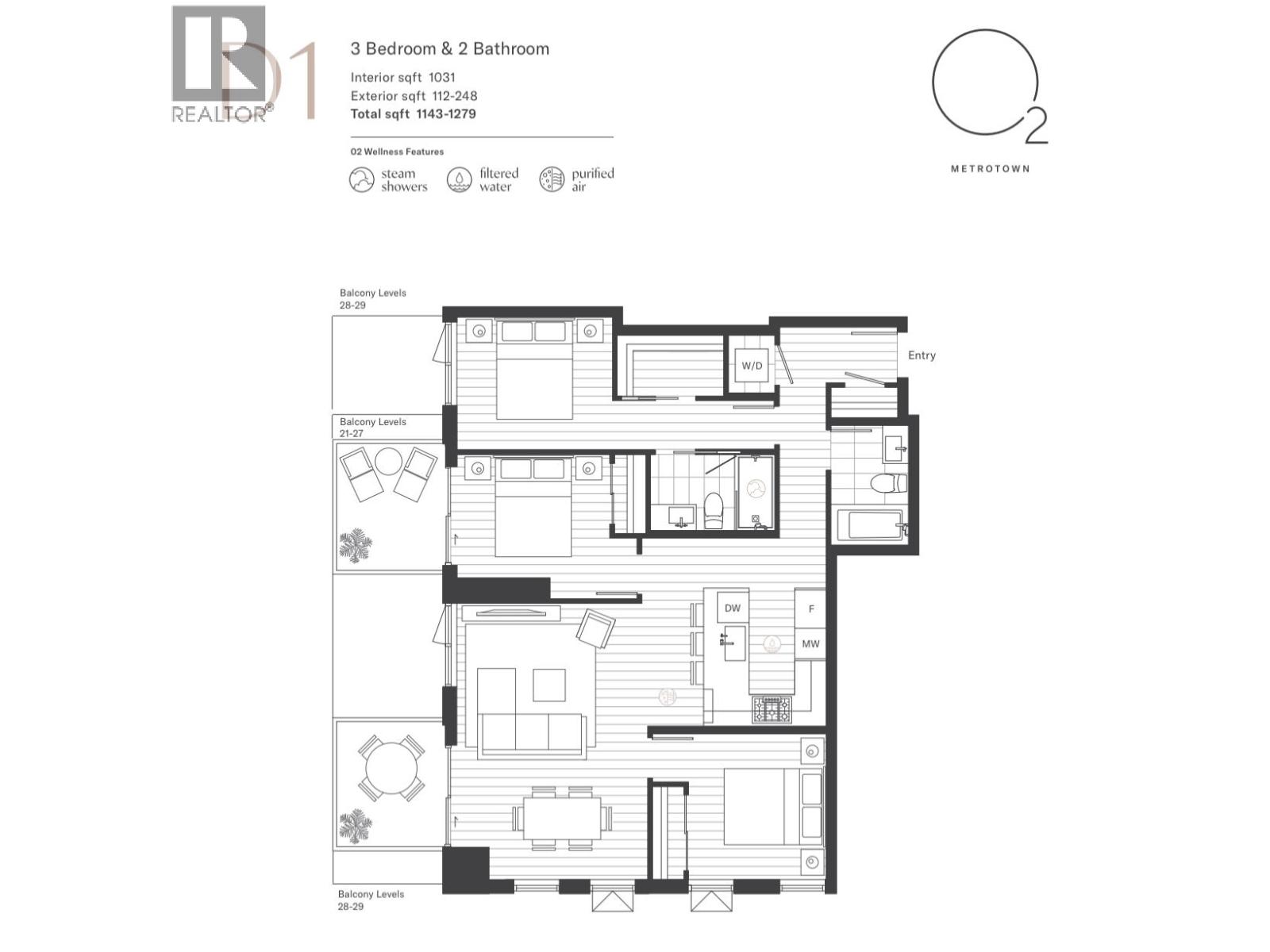 1210 6608 Sussex Avenue, Burnaby, British Columbia  V5H 3B1 - Photo 2 - R3160847