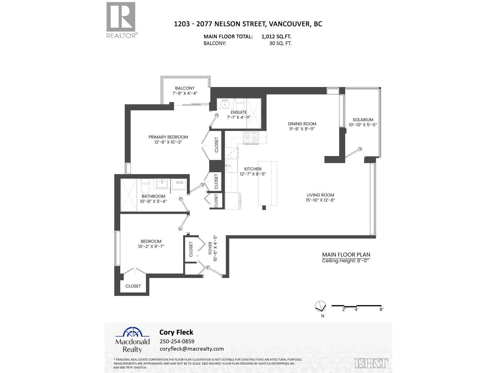 1203 2077 Nelson Street, Vancouver, British Columbia  V6G 2Y2 - Photo 38 - R3161245