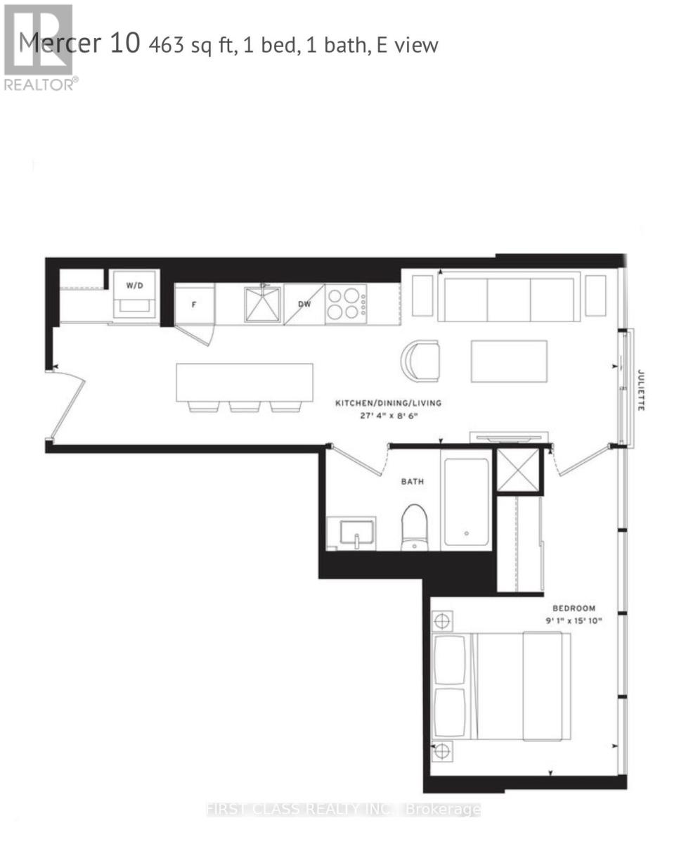 2710 - 55 Mercer Street, Toronto, Ontario  M5V 0W4 - Photo 10 - C13744096