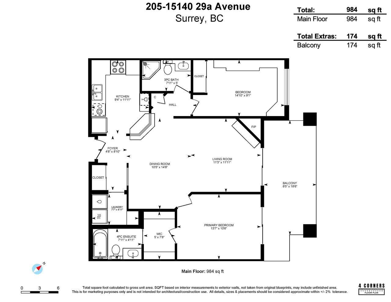 205 15140 29a Avenue, Surrey, British Columbia  V4P 3B1 - Photo 29 - R3161638